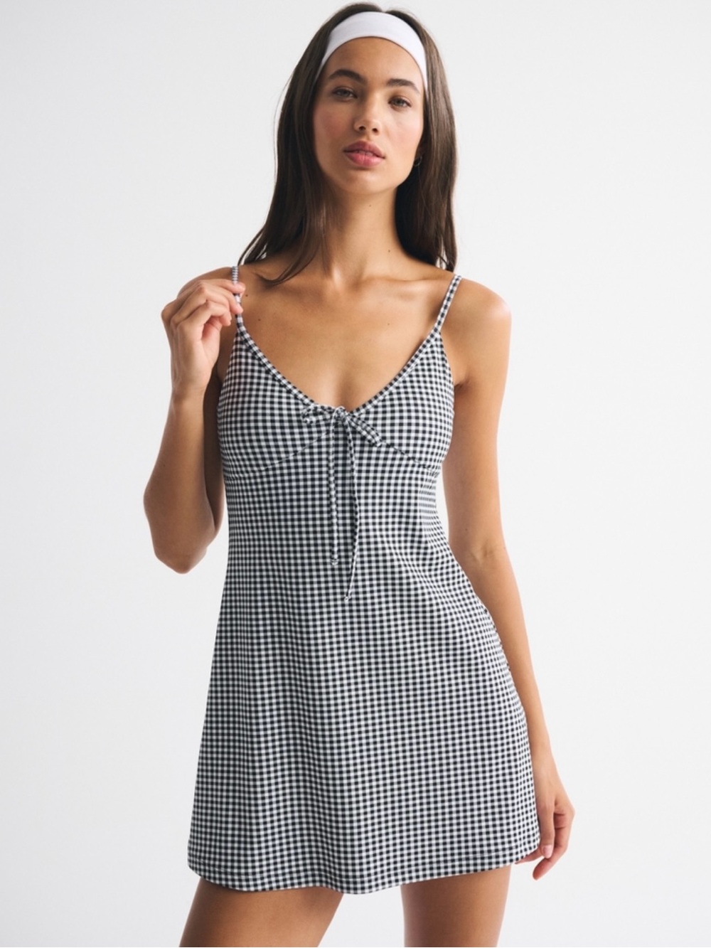 NWT ABERCROMBIE & FITCH YPB studioFLEX Cami Mini Dress